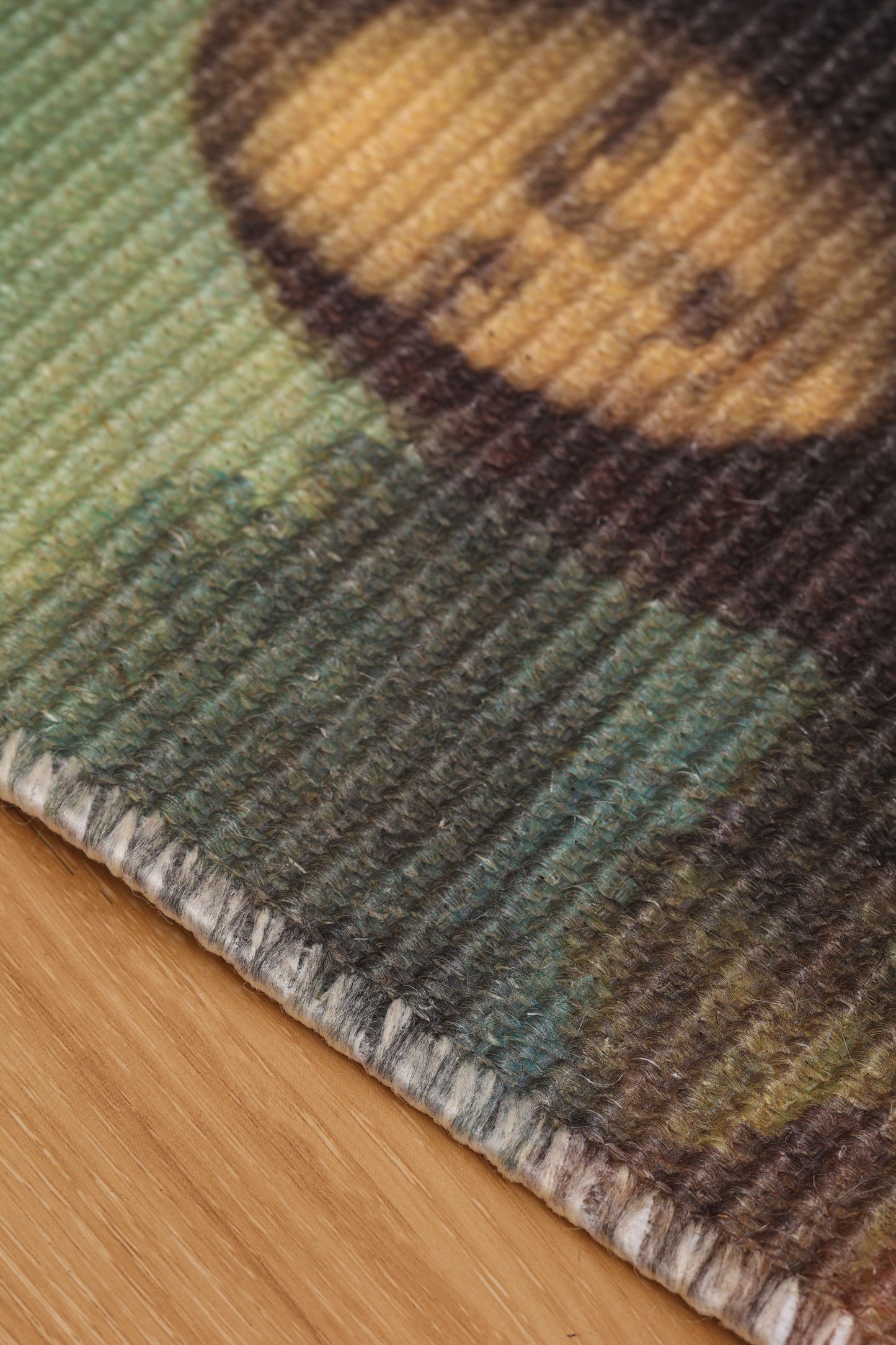 Art-Inspired Natural Sisal Scratching Mat