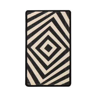 Art-Inspired Natural Sisal Scratching Mat